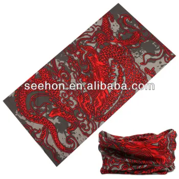 red dragon printting headwear