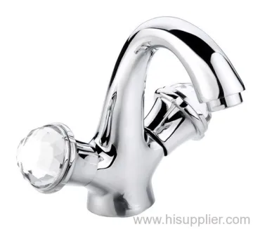 Two-handle Monoblock Lavatory Faucet 