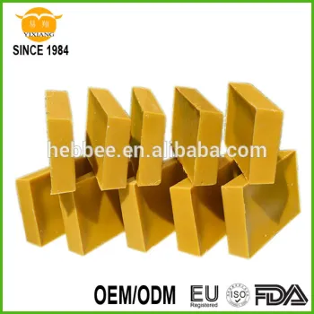 Natural beeswax for honeycomb foundation