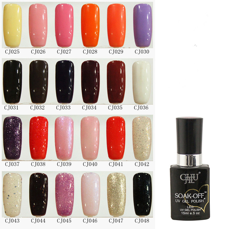 Professional Nail Art 15ml One Step UV Gel Polish 96 Colours