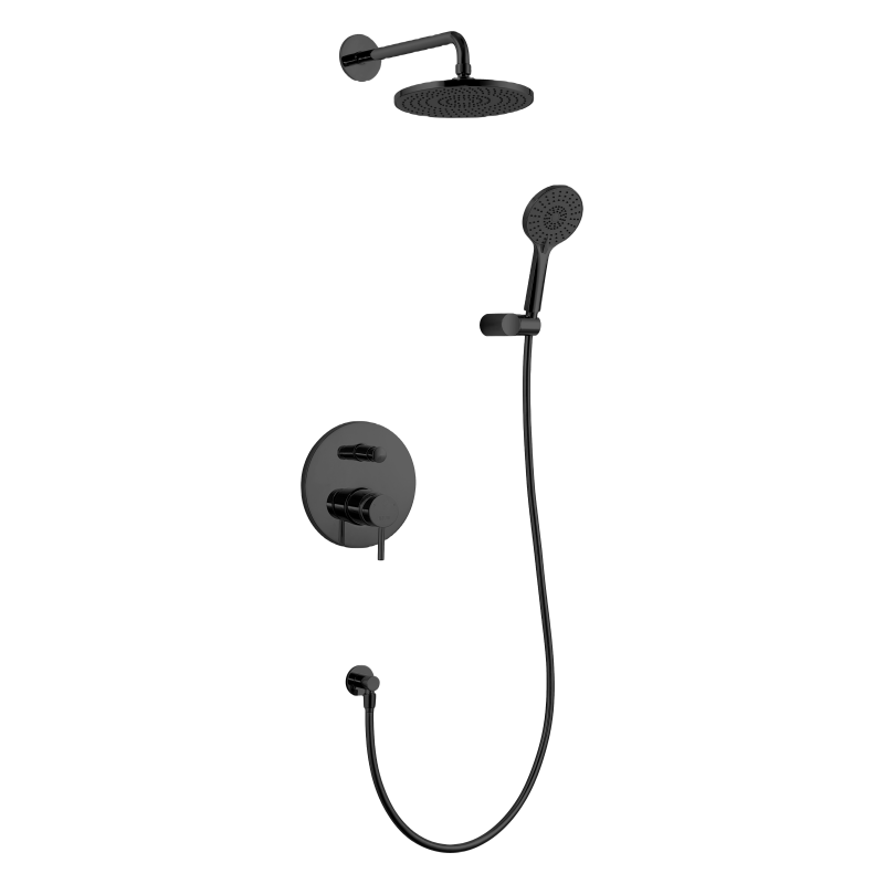 Système de douche pour une installation dissimulée avec une valve