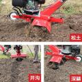 196cc bensin Mini Power Tiller med 6 blad