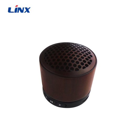 Freihändiger kabelloser Mini-Bluetooth-Lautsprecher aus Holz 2019