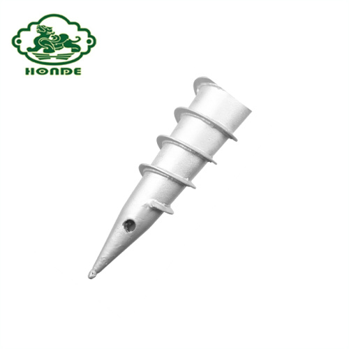 Venta al por mayor No Dig Ground Screw Pole Anchor