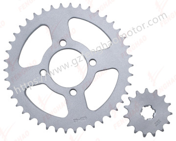 Motorcycle Engine Parts Sprocket Kit for Suzuki AX100 428-42T-15T