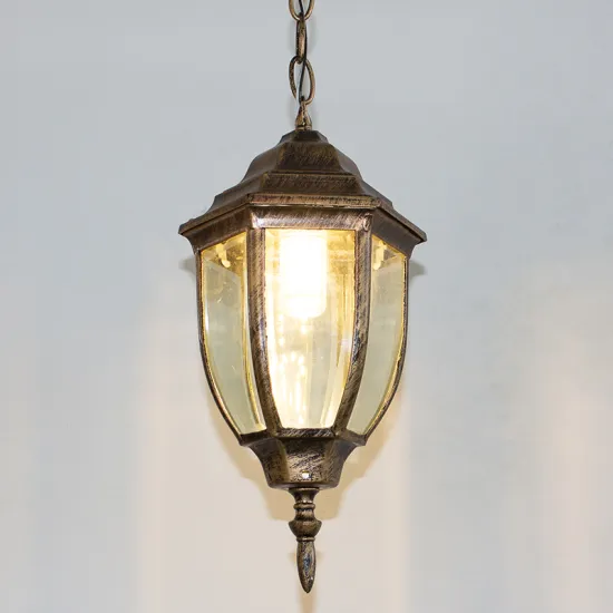 Waterproof Modern Outdoor Pendant Lamp - Aluminum Vintage Ceiling Light