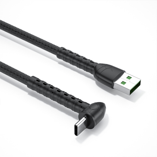 Siyah USB C tipi C kablosu