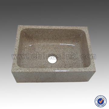Durable Rustic Gold G682 Farm Sink, Stone Kitchen Sink