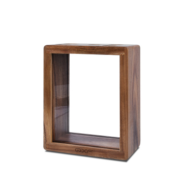 Acrylic Wooden Knife Stand - Acacia Wood Knife Holder for Kitchen
