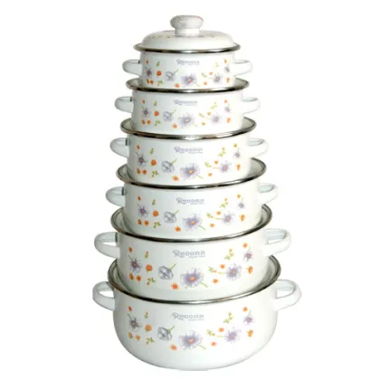 enamel pot 12pcs