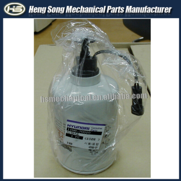 Excavator filter parts diesel fuel filters hot sale