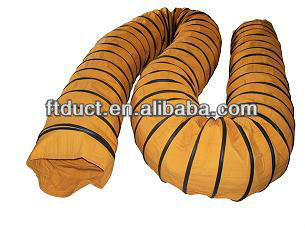heated insulation hose duct