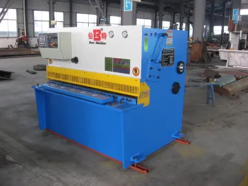small hydraulic steel plate cutting machine