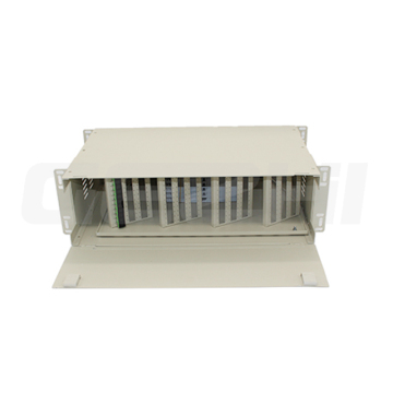 ODF Rack Mount Optical Fiber Distribution Frame 12-144 Core Ports