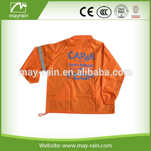 Rain jacket polyester rain jacket