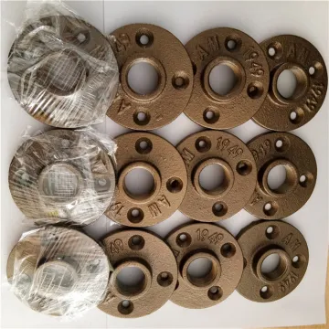Alibaba hot sell furniture malleable thread floor flange