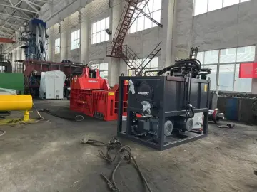Enerpat Aluminum Cans Steel Shavings Compactor Baling Press