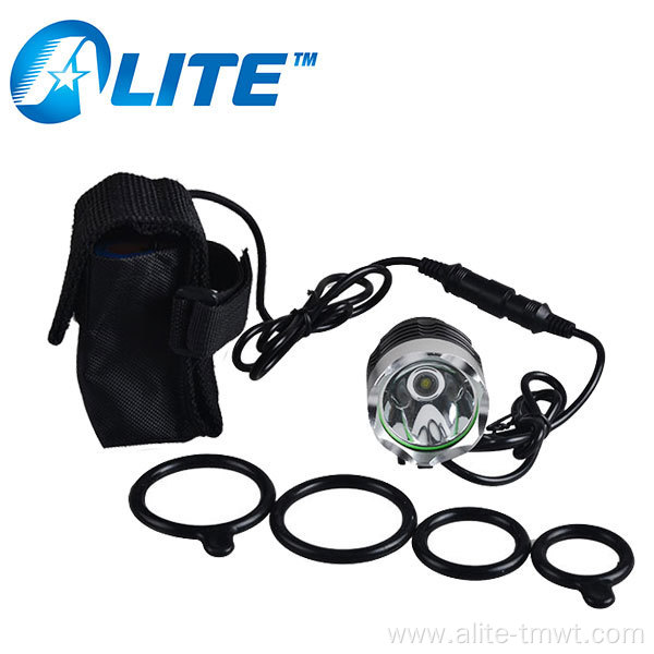 led aluminum bicycle head lamp