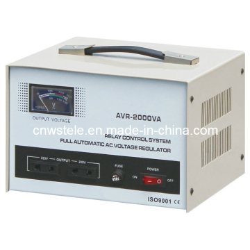 Relay Type Single Phase AC Automatic Voltage Stabilizer (AVR)