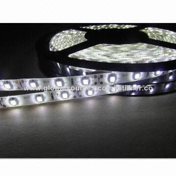 SMD 3528 LED flexible strip, 60 LEDs/m, 12V, 4.8W/m, single color