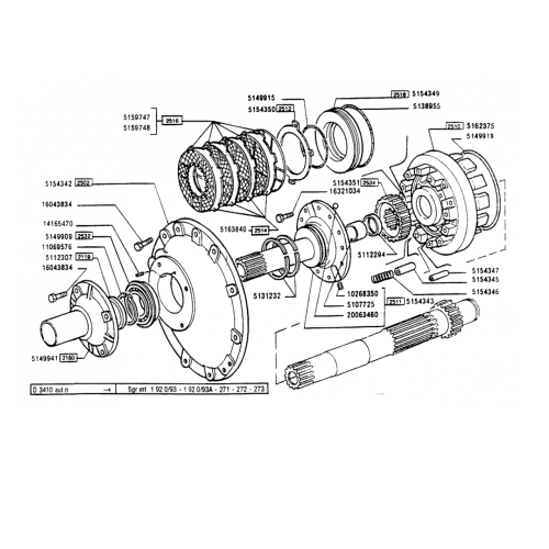 Auto Parts Manual Transmission Synchronizer Assembly 5158934 for NEW HOLLAND Tractor