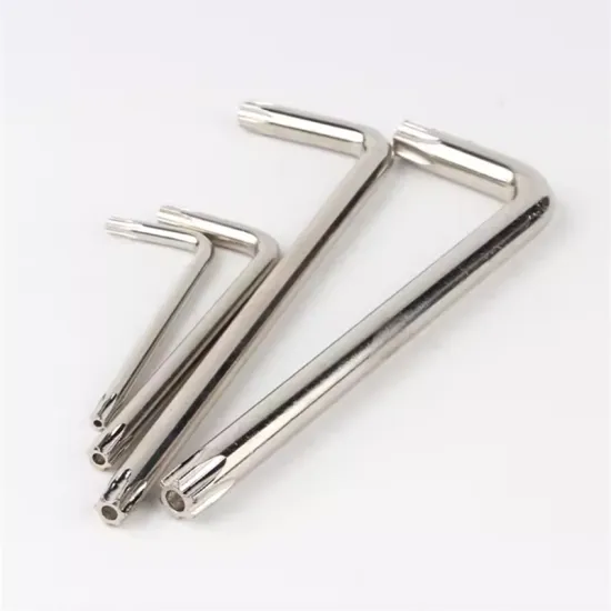 Direct Factory Supply: T6 Alloy Steel Allen Hex Wrench L-Type Torx Star Key Set