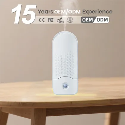 Wall mounted waterless diffuser