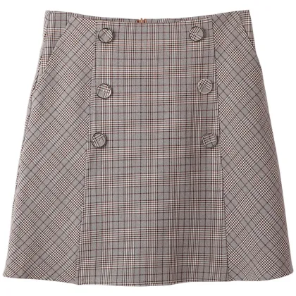 Women A-line Office Casual Suit Dress Skirt