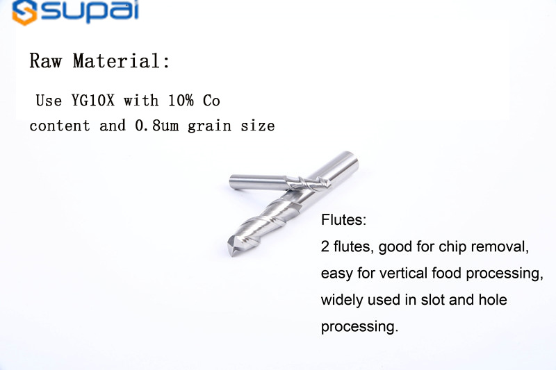  2Flutes Milling Cutter