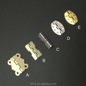Custom Design Metal Small 90 Degree Wooden Jewelry Box with Spring Hinge - Hot Sale