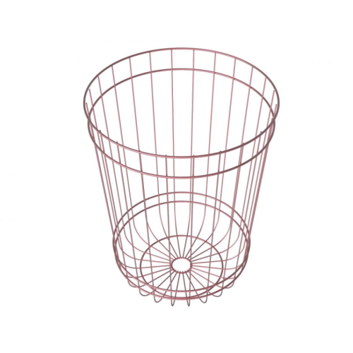 Bathroom metal storage basket