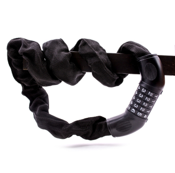 5-Digit Password Anti-Theft Bicycle Chain Lock for Mountain and BIke Security