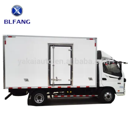 FOTON light truck body refrigerator truck for sale