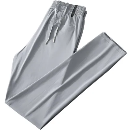 Summer Thin Casual Stretch Quick Dry Sports Pants for Men