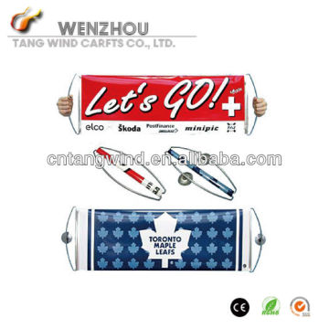 promotion retractable hand scroll banner for sport events(TW-FB016)