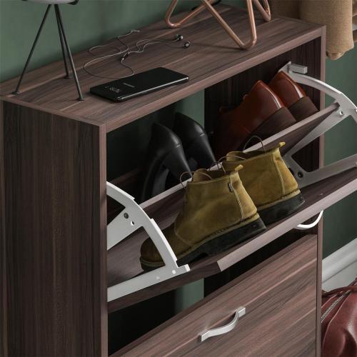 Modern Shoes Rack 2 Shoe Drawer Storage Shoe Cabinet Stand Rack Manufactory