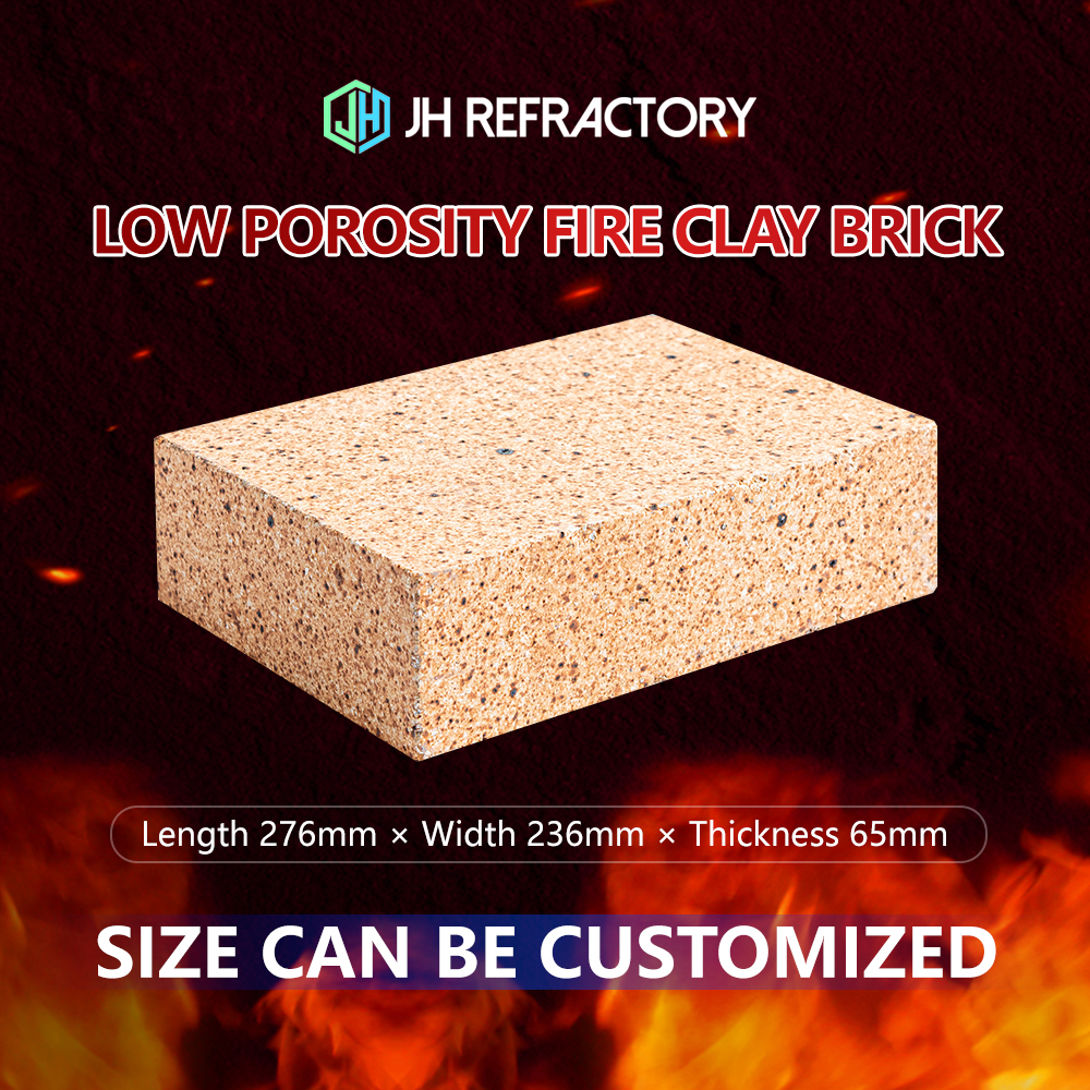 refractory rectangular brick size