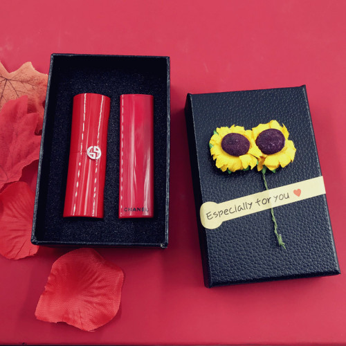 custom cosmetic paper lipstick make up packaging box