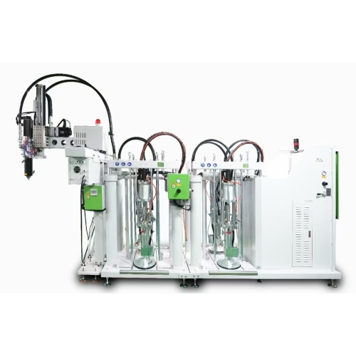 Liquid silicone rubber dosing machine for foaming