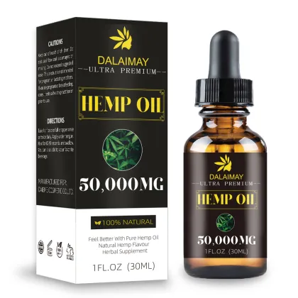 Custom Logo Plant Extracts Pure Essential Oil 50000mg Hemp Oil Hemp Seed Oil for Skin Care Body Massage