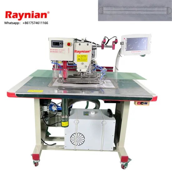 Raynian-3520: Advanced Fully Automatic Computer Laser Open Bag, Zipper, and Pocket Cutting Machine for CNC Clothing Production
