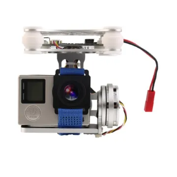 Professional Two-Axial Gimbal Stabilizer for FPV Drone Camera Compatibility with F450, F500, F550, and F650 Drones
