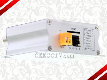 4 Channel Passive Utp Video Balun Transceiver, Cctv Twisted Pair Cee-tp06