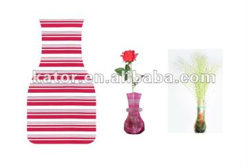 PVC flower vase