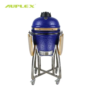 Auplex Outdoor Barbecue Smokeless Grill 18 Inch Kamado Charcoal bbq