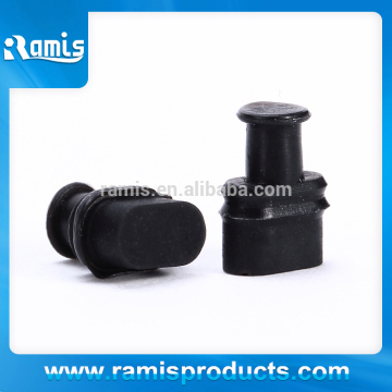 3.8mm black silicone wire seal