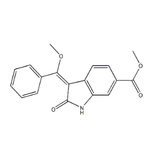 Nintedanib micronizada intermedios, IPF drogas CAS 1168150-46-6