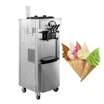 8228H Crema di gelato commerciale con doppio compressori per gelato a servizio morbido