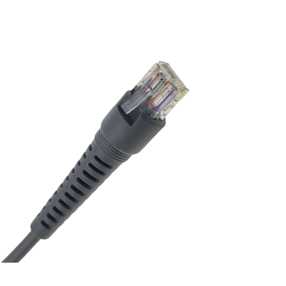 RJ45 to 10P10C coil cable assemblies