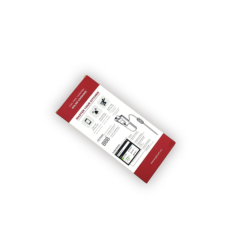 Embalagem da caixa de cor do termômetro